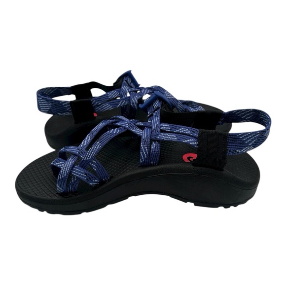 Chaco Women's ZCloud X2 Sandals Women Sz 6 Blue Black Outdoor Strappy Adjustable - Picture 3 of 10